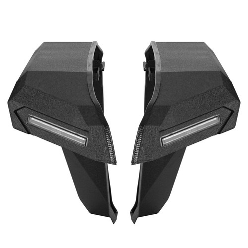 Pair steel front fender - pair,